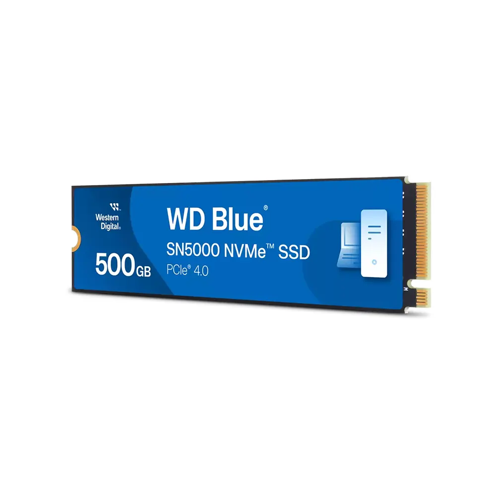 Ổ cứng SSD Western Digital WD Blue SN5000 NVMe 500GB PCIe Gen4 x4 M.2 2280​ 2