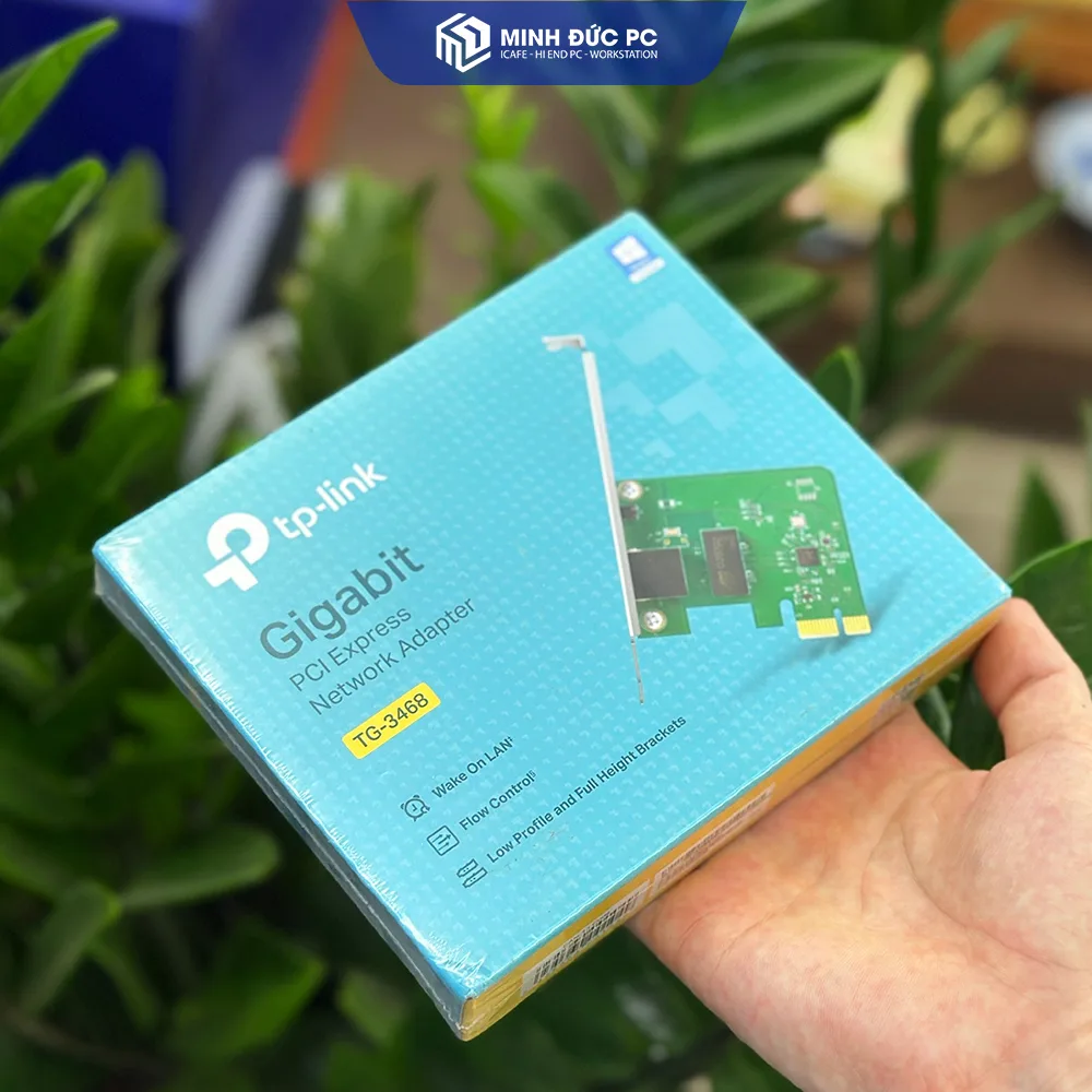 Card mạng có dây PCI Express TP-Link TG-3468 tốc độ 10/100/1000 3