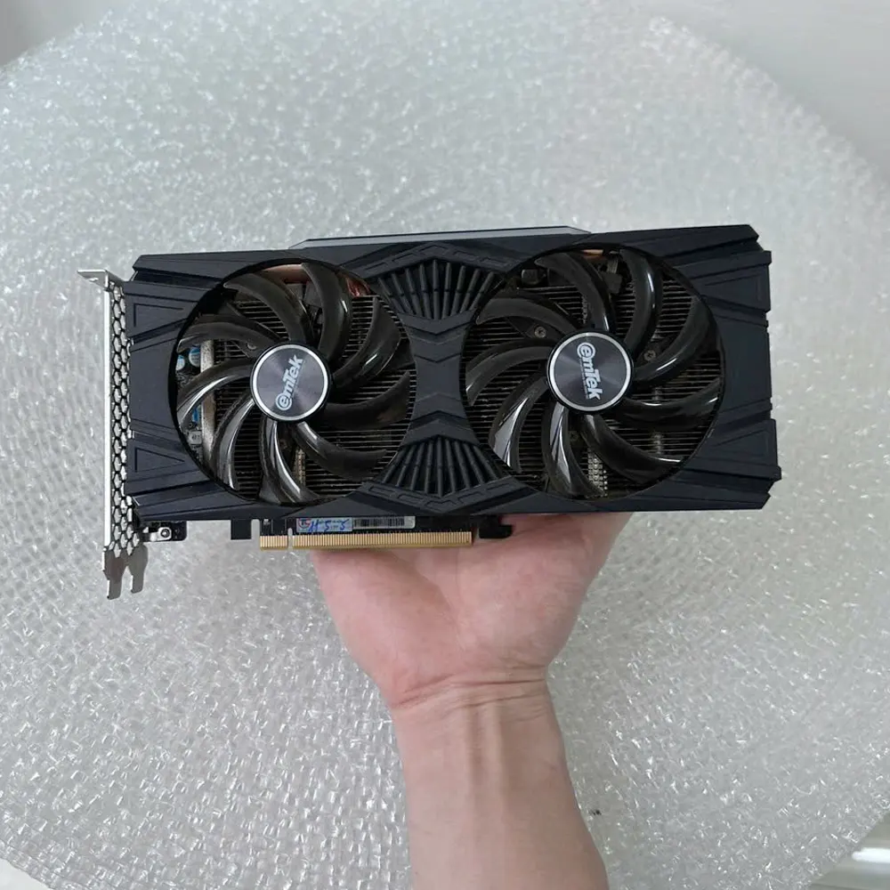 Card màn hình EMTEK GeForce GTX 1660 Super 6GB DUAL OC (GDDR6, 192-bit, Turing, Dual Fan) 3