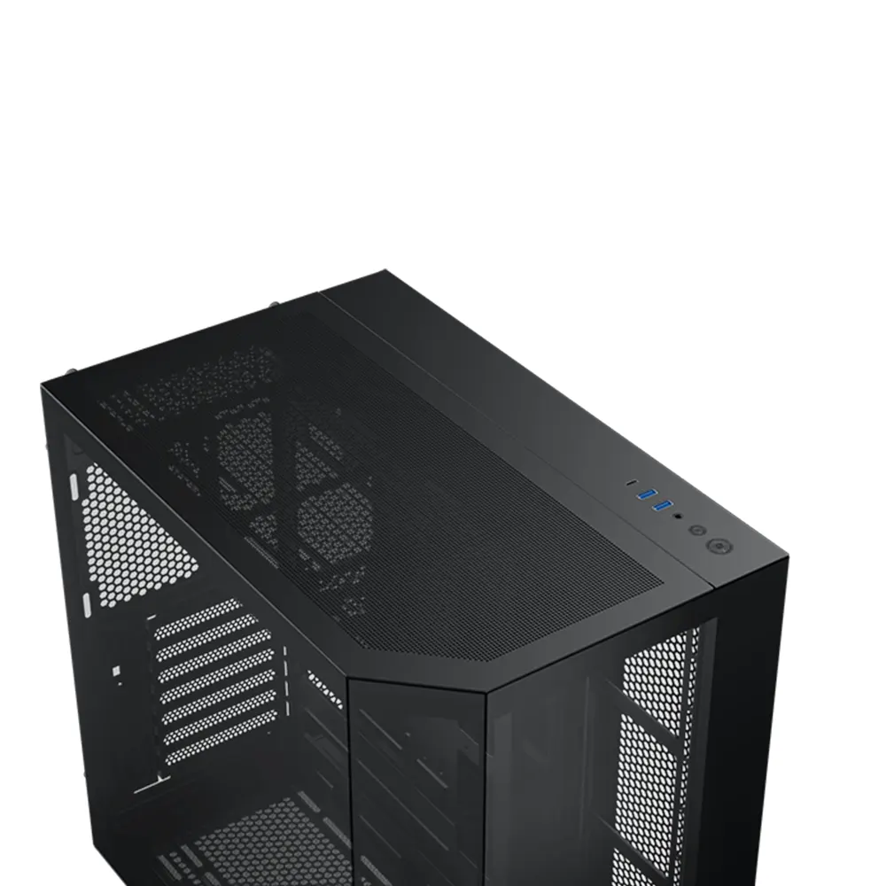 Vỏ Case Xigmatek CUBI II - Mid Tower - Kính Cường Lực - Hỗ Trợ E-ATX/ATX/M-ATX/ITX - Tản Nhiệt 165mm - VGA 370mm - USB 3.0 6