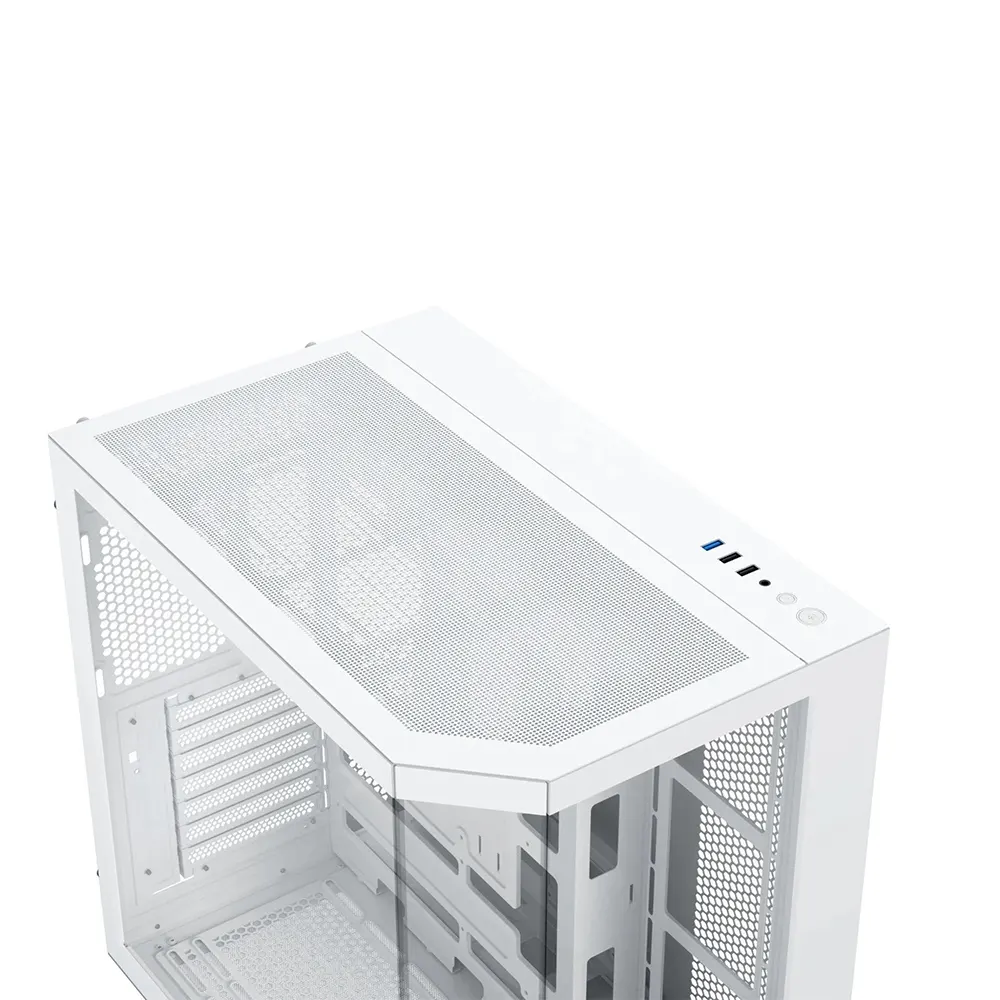 Vỏ Case XIGMATEK ALPHA - CUBI II ARTIC (Mid Tower, Kính Cường Lực, Trắng, Hỗ trợ E-ATX/ATX/mATX/ITX, Tản 165mm, VGA 370mm, USB 3.0) 4