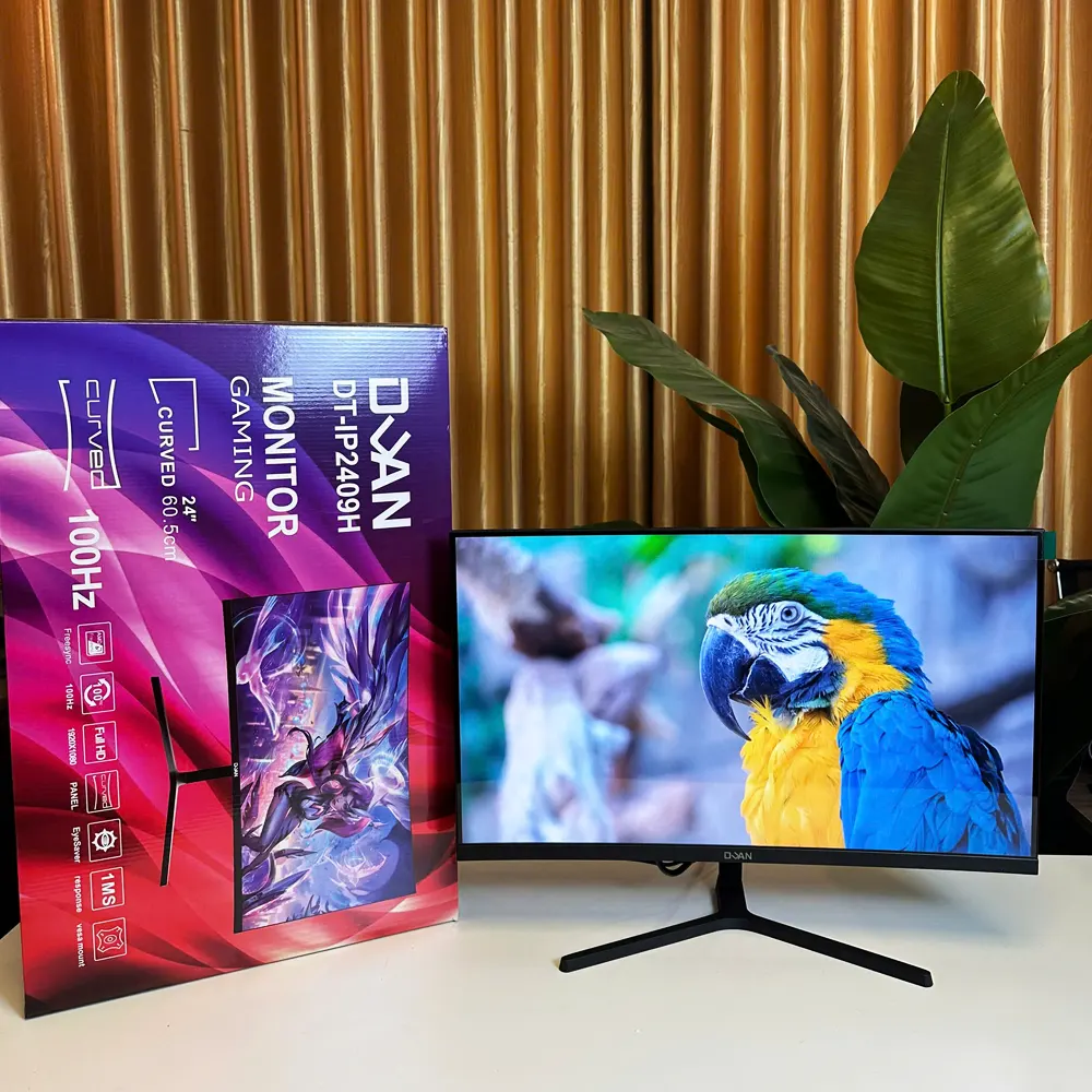 Màn hình Duan DT-IP2409H Black 24 inch Cong (IPS, Full HD, 100Hz, 1ms, HDMI + VGA) 3