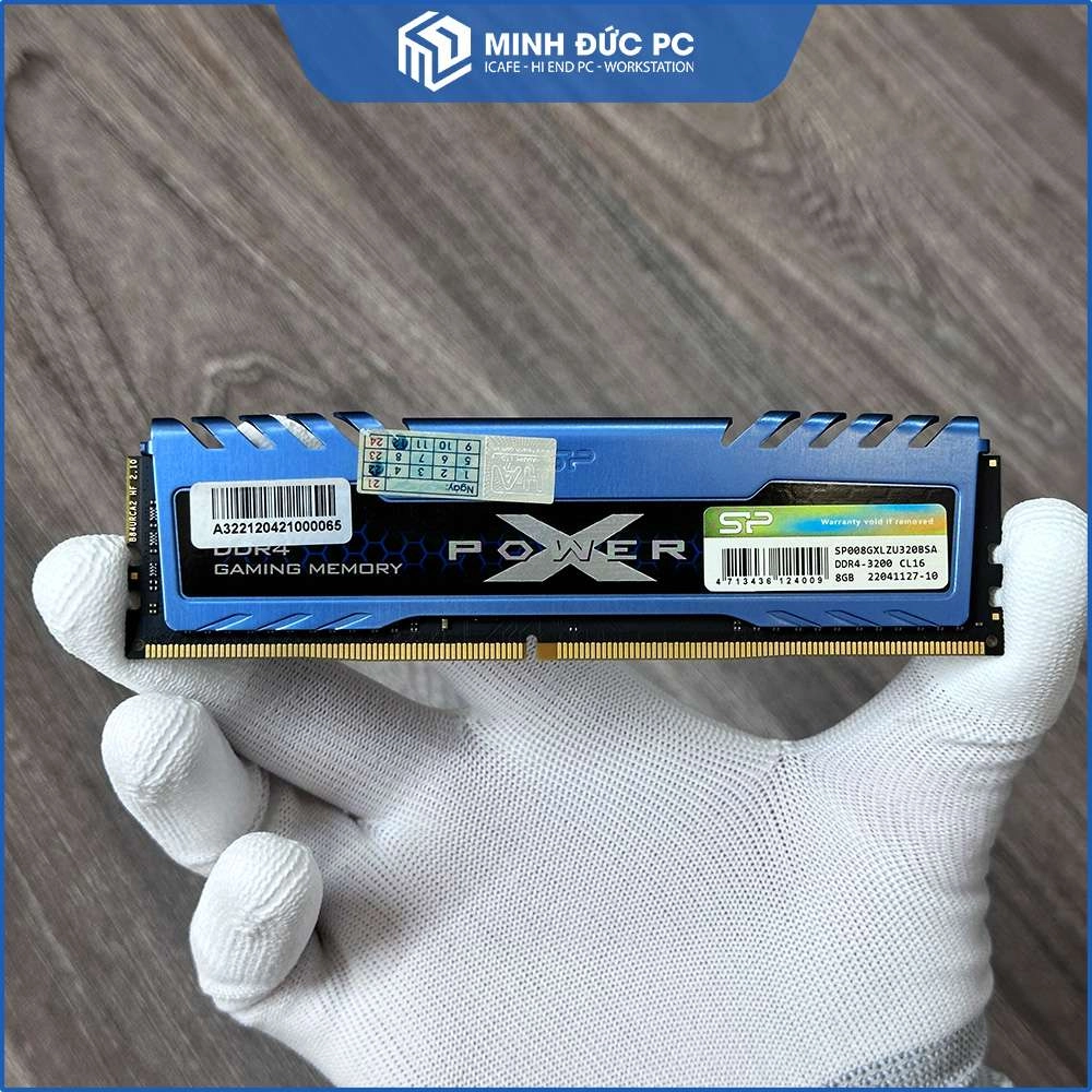 RAM Silicon 8GB (1X8GB) DDR4 3200MHz (CL16, 1.35V, SP008GXLZU320BSA) - Đã Qua Sử Dụng 3