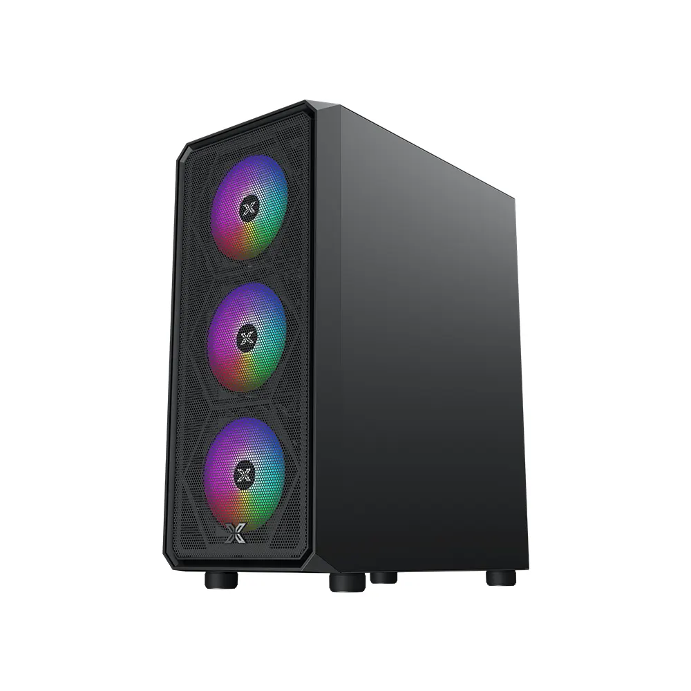 Vỏ Case XIGMATEK DUO X 3F (Mid Tower, ATX, Kính Cường Lực, 3 Fan RGB, Tối ưu luồng khí) 3