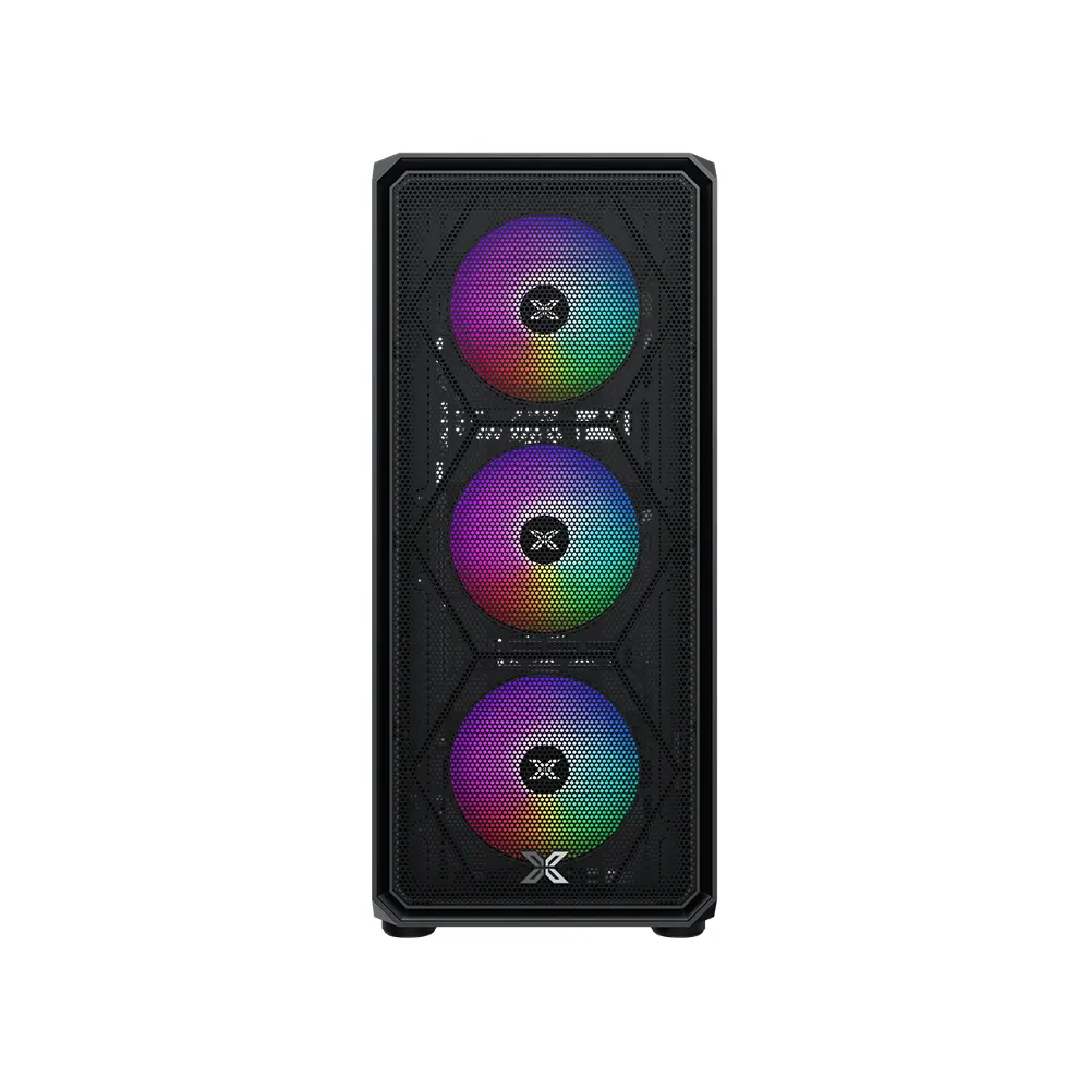 Vỏ Case XIGMATEK DUO X 3F (Mid Tower, ATX, Kính Cường Lực, 3 Fan RGB, Tối ưu luồng khí) 4