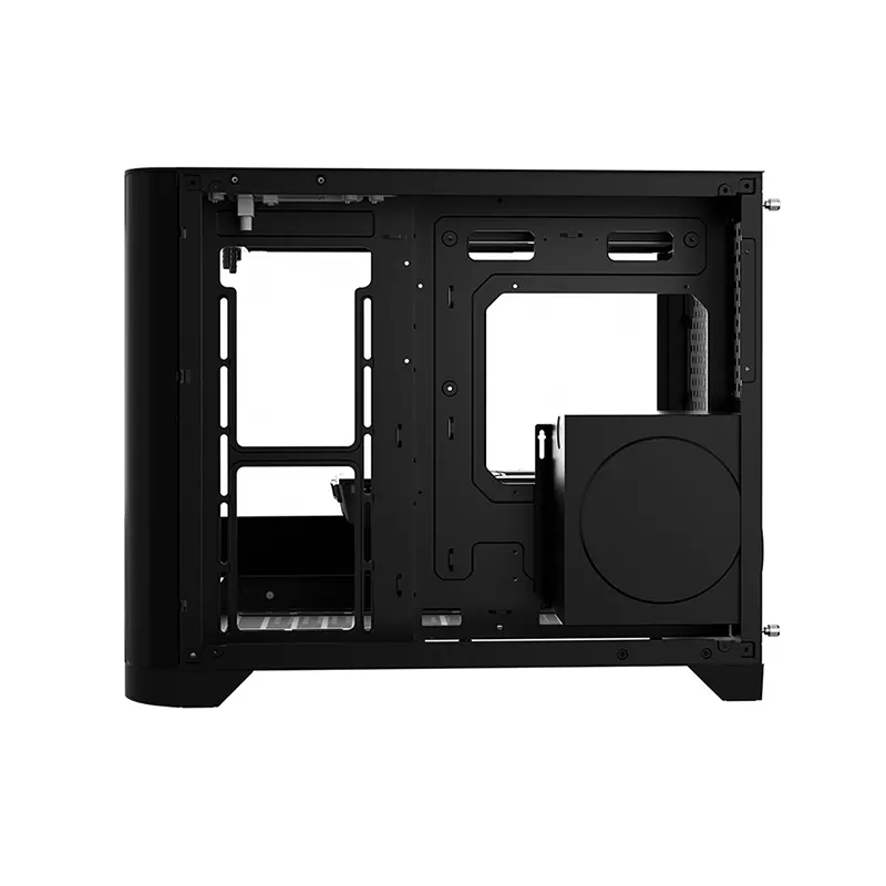Vỏ Case MIK FOCALORS M Black (M-ATX/Mid Tower/Kính cong) 5