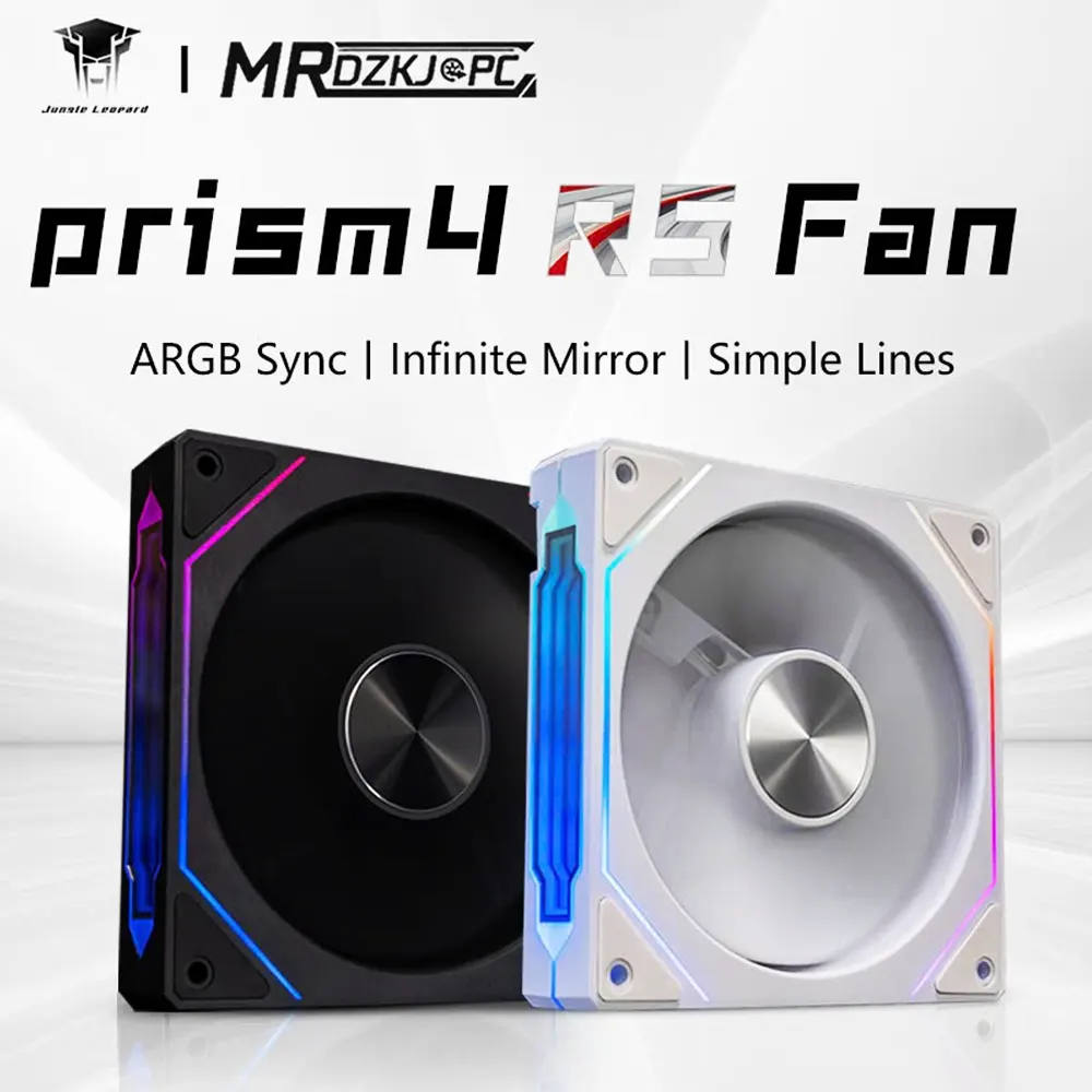 Fan Case Vô Cực Jungle Leopard PRISM 4RS ARGB (120mm, LED Infinity Mirror, PWM, Màu Đen) 2