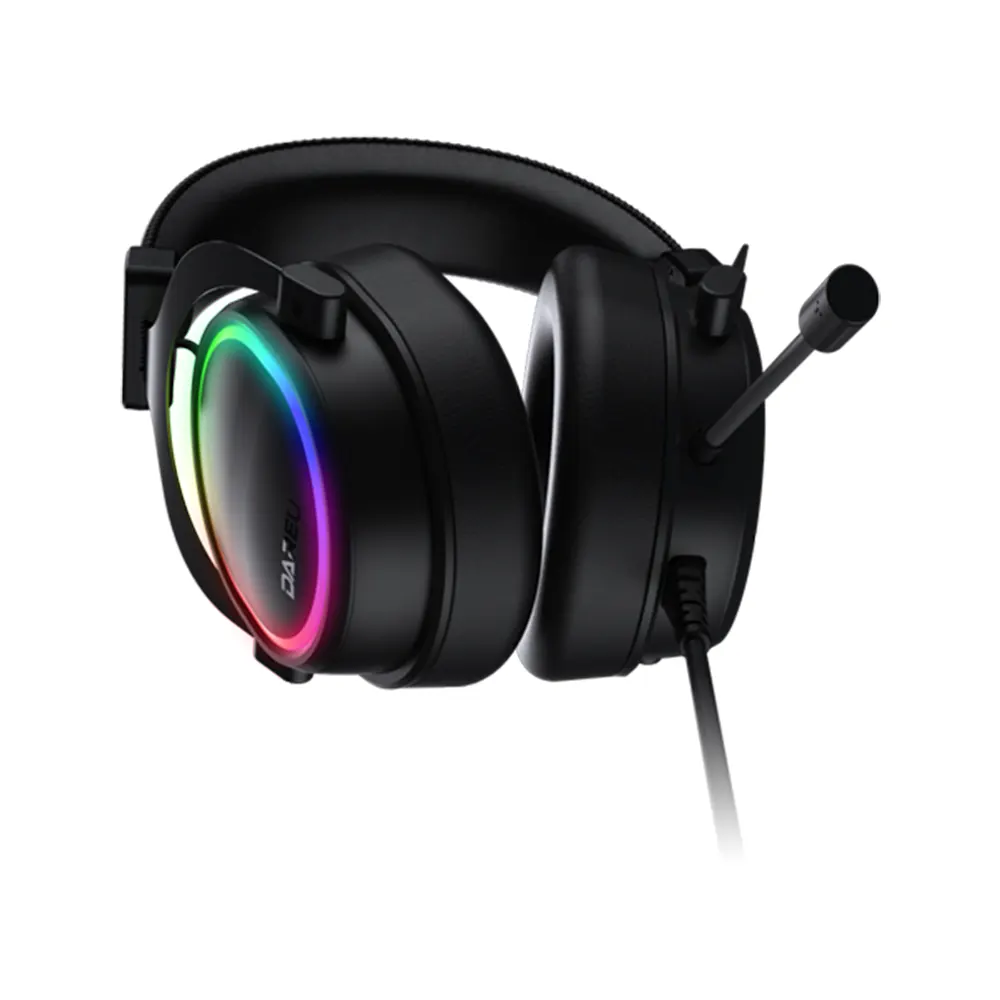 Tai nghe Gaming Dareu EH925 (Âm thanh vòm 7.1 Virtual, LED RGB, USB, Driver 50mm) 3