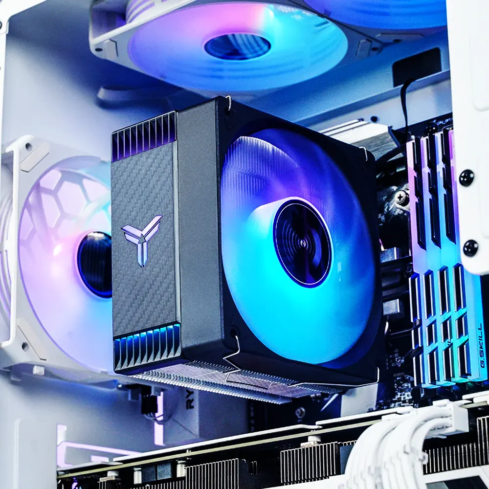 Tản nhiệt khí CPU Jonsbo CR-1000 EVO ARGB Black (Tháp đơn, 4 ống đồng, Quạt 120mm ARGB) 4