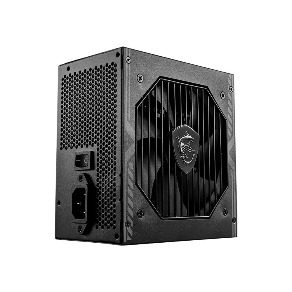 Nguồn Máy Tính MSI MAG A750BN - 750W - 80 Plus Bronze - ATX - Non-Modular - Quạt 120mm - Active PFC - Hỗ Trợ PCIe 5.0 3