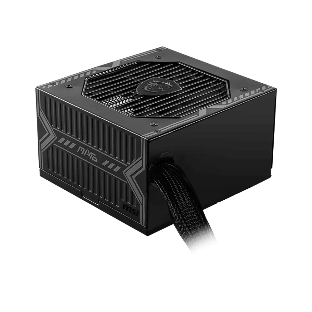 Nguồn Máy Tính MSI MAG A750BN - 750W - 80 Plus Bronze - ATX - Non-Modular - Quạt 120mm - Active PFC - Hỗ Trợ PCIe 5.0 2