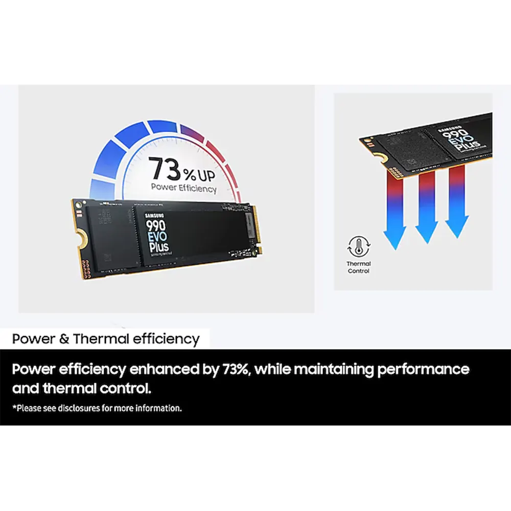Ổ cứng SSD Samsung 990 EVO Plus 1TB NVMe M.2 2280 (PCIe 4.0 x4 / PCIe 5.0 x2, V-NAND, MZ-V9S1T0BW) 5