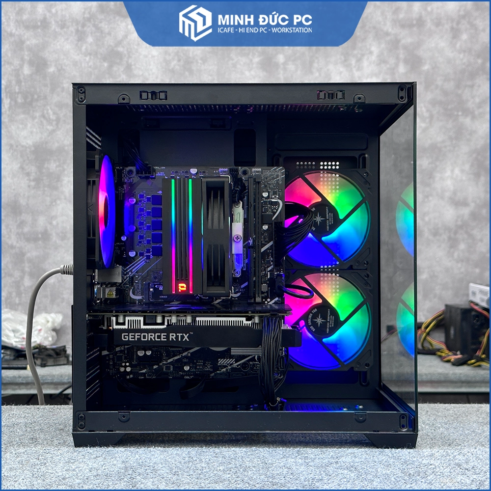 Vỏ Case Gaming Centaur NEX-02 Vertex (Micro ATX, Hỗ trợ GPU 330mm, Tản nhiệt Radiator 240mm) 4