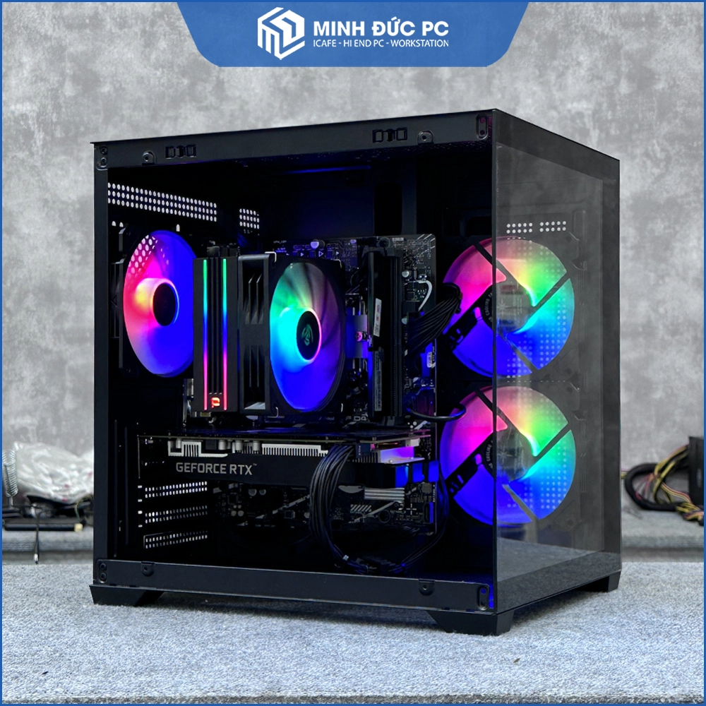 Vỏ Case Gaming Centaur NEX-02 Vertex (Micro ATX, Hỗ trợ GPU 330mm, Tản nhiệt Radiator 240mm) 3