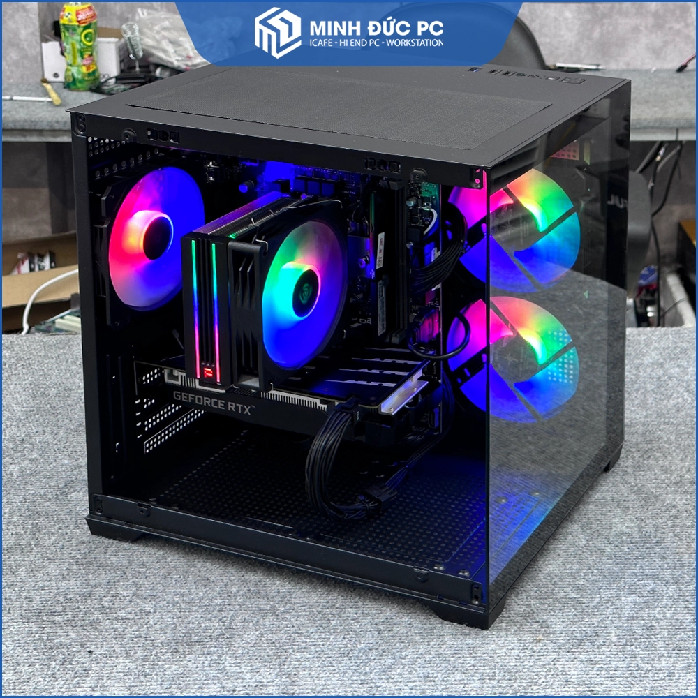 Vỏ Case Gaming Centaur NEX-02 Vertex (Micro ATX, Hỗ trợ GPU 330mm, Tản nhiệt Radiator 240mm) 5