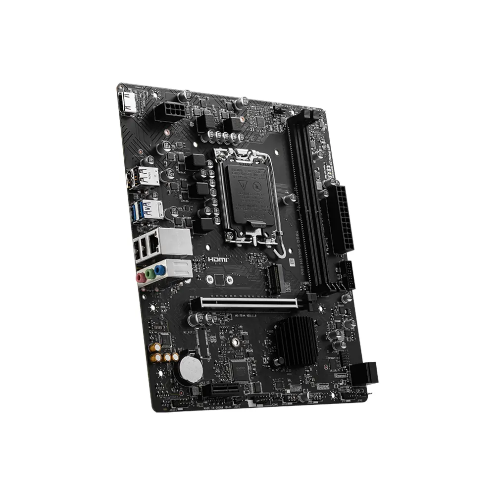 Mainboard MSI PRO H610M-S DDR4 (LGA1700, Micro-ATX, PCIe 4.0, 1x M.2, SATA 6Gb/s) 3