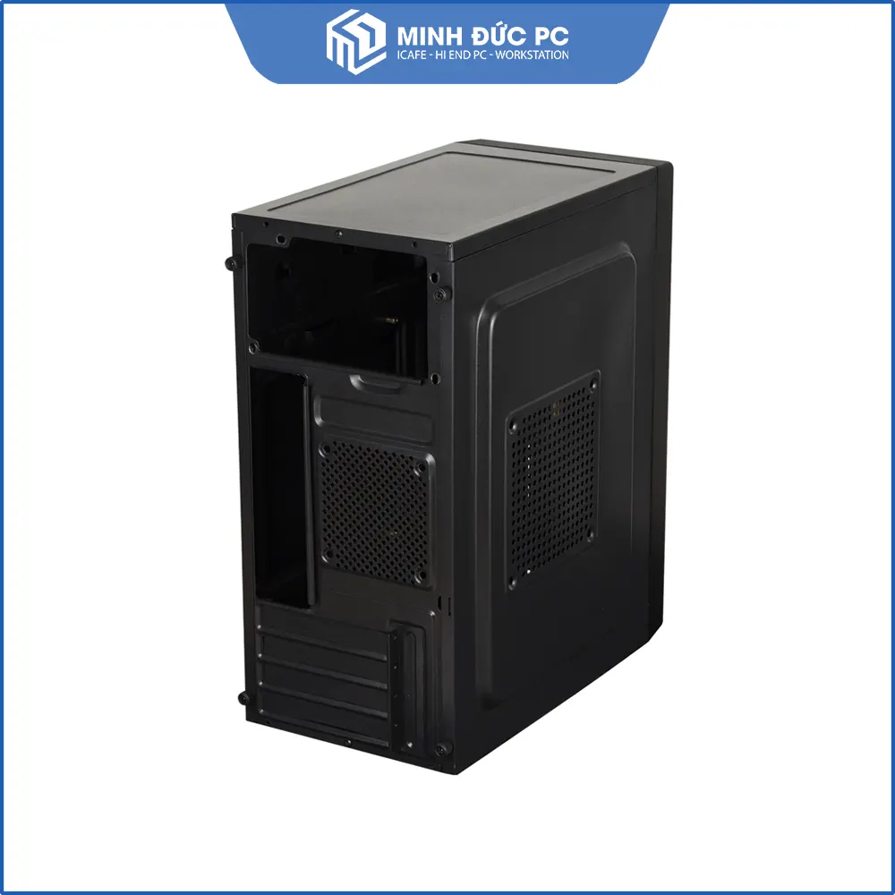 Vỏ Case KENOO T10 Màu Đen (Mini Tower, Micro-ATX/ITX, Thiết kế lưới kim loại, Nguồn ATX lắp trên) 3