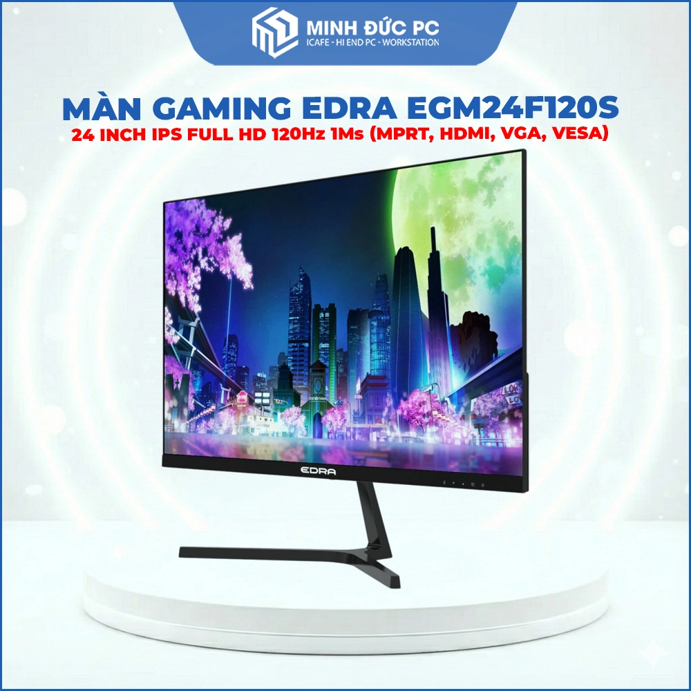 Màn hình Gaming EDRA EGM24F120S 24 inch IPS Full HD 120Hz 1ms (MPRT, HDMI, VGA, VESA) 2