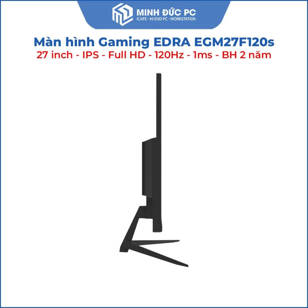 Màn hình Gaming EDRA EGM27F120S 27 inch IPS Full HD 120Hz 1ms (MPRT, HDMI, VGA, Hỗ trợ ARM) 3