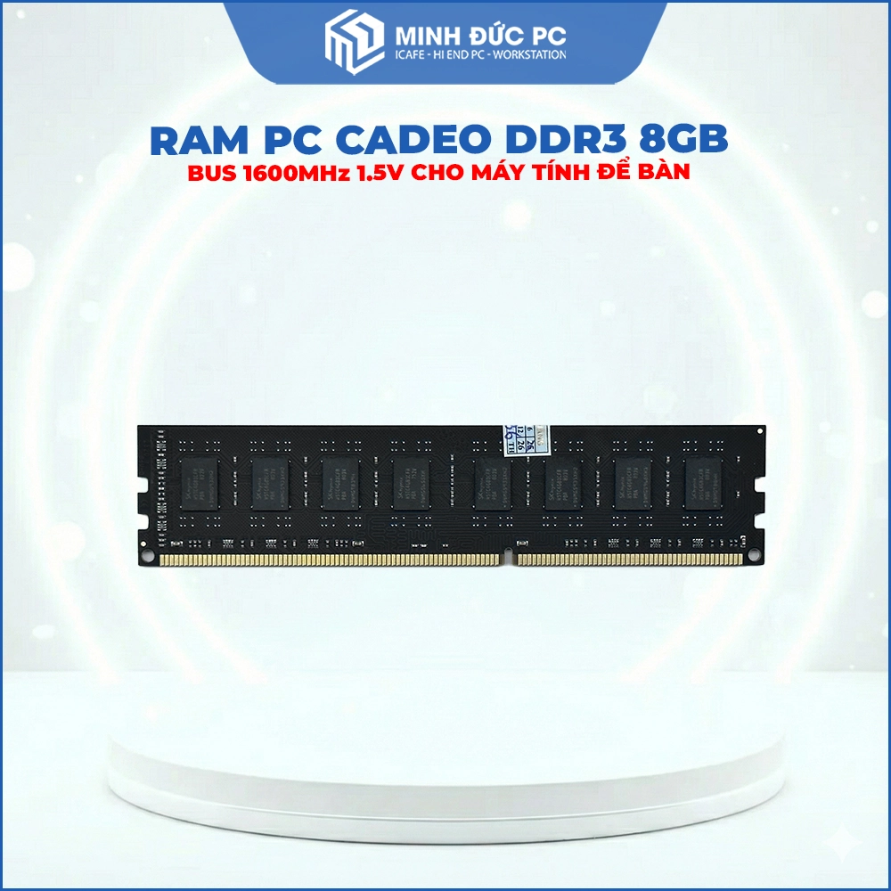 Ram PC CADEO DDR3 8GB 1600MHz 1.5V Cho Máy Tính Để Bàn 2