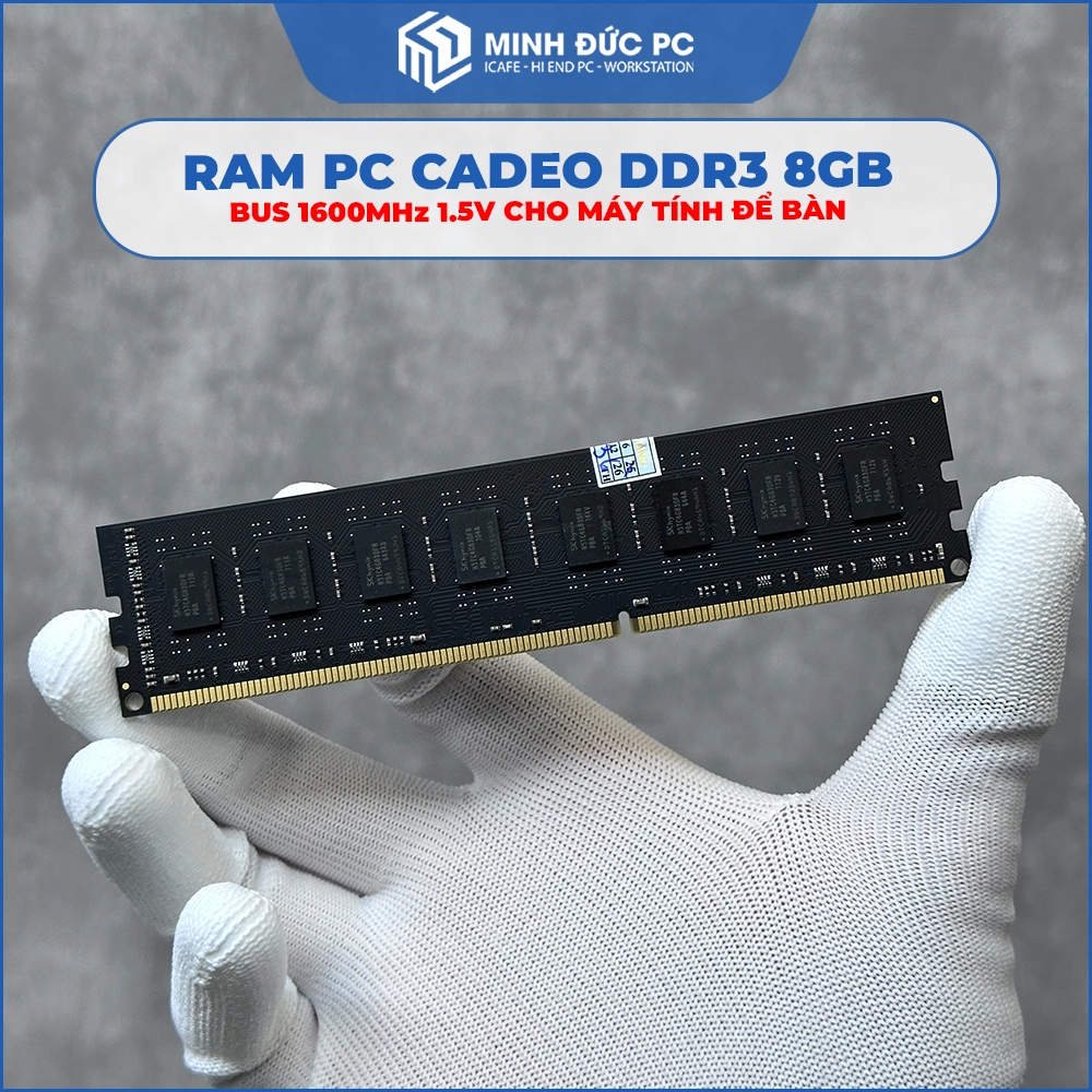 Ram PC CADEO DDR3 8GB 1600MHz 1.5V Cho Máy Tính Để Bàn 4
