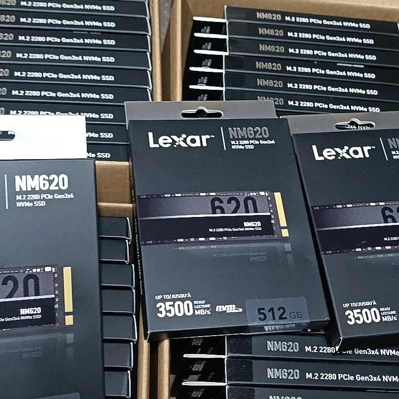 Ổ cứng SSD Lexar NM620 512GB NVMe M.2 2280 PCIe Gen3x4 5