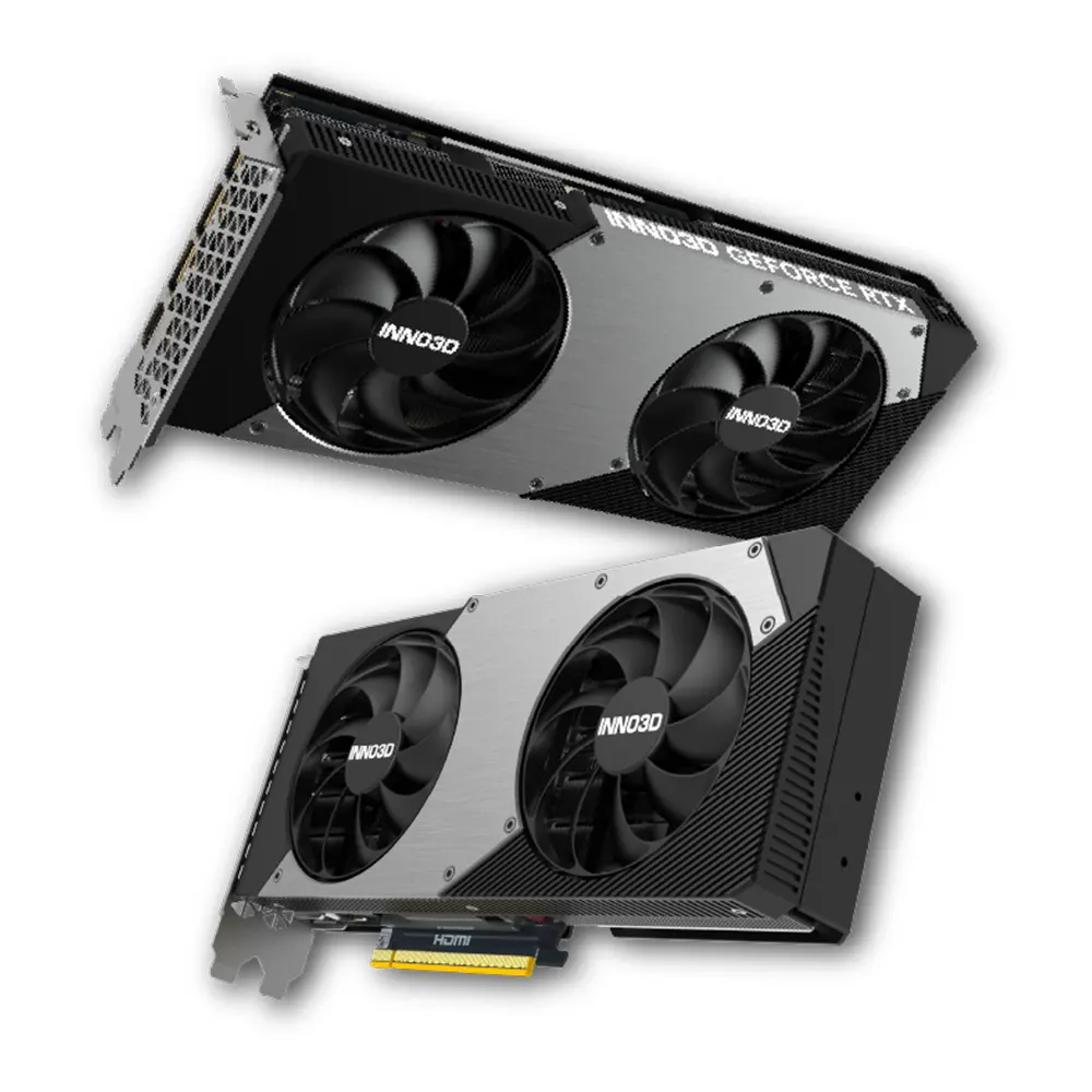 VGA INNO3D GeForce RTX 5070 TWIN X2 12GB GDDR7 (Blackwell, PCIe 5.0, DLSS 4, Dual Fan) 3