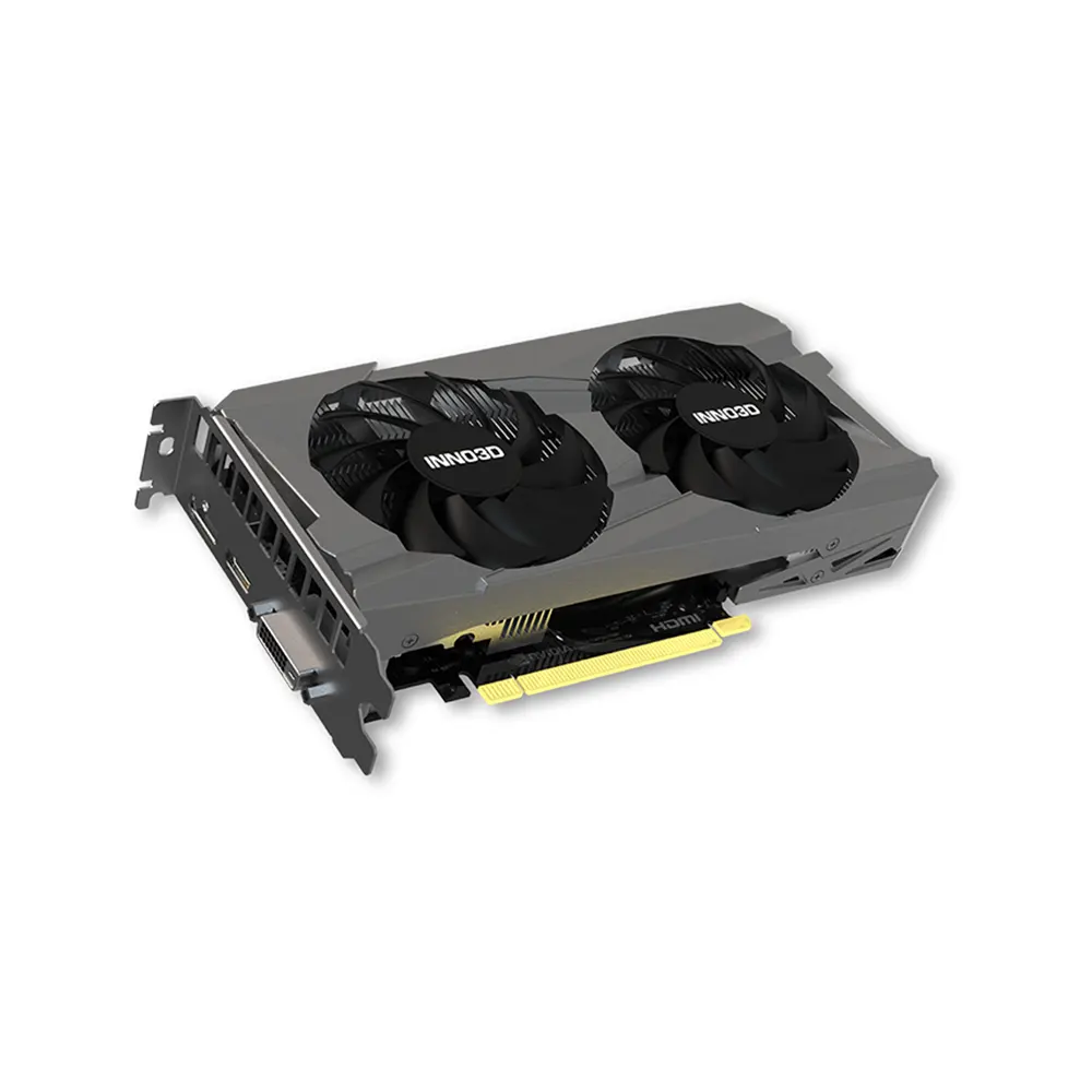 VGA INNO3D GeForce RTX 3050 6GB GDDR6 TWIN X2 (96-bit, PCIe 4.0, Ray Tracing, DLSS) 2