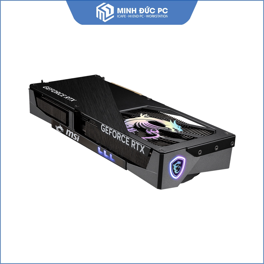 VGA MSI GeForce RTX 5070 GAMING TRIO OC 12GB GDDR7 (192-bit, PCIe 5.0, DLSS 4, Boost 2512MHz, Triple Fan) 3