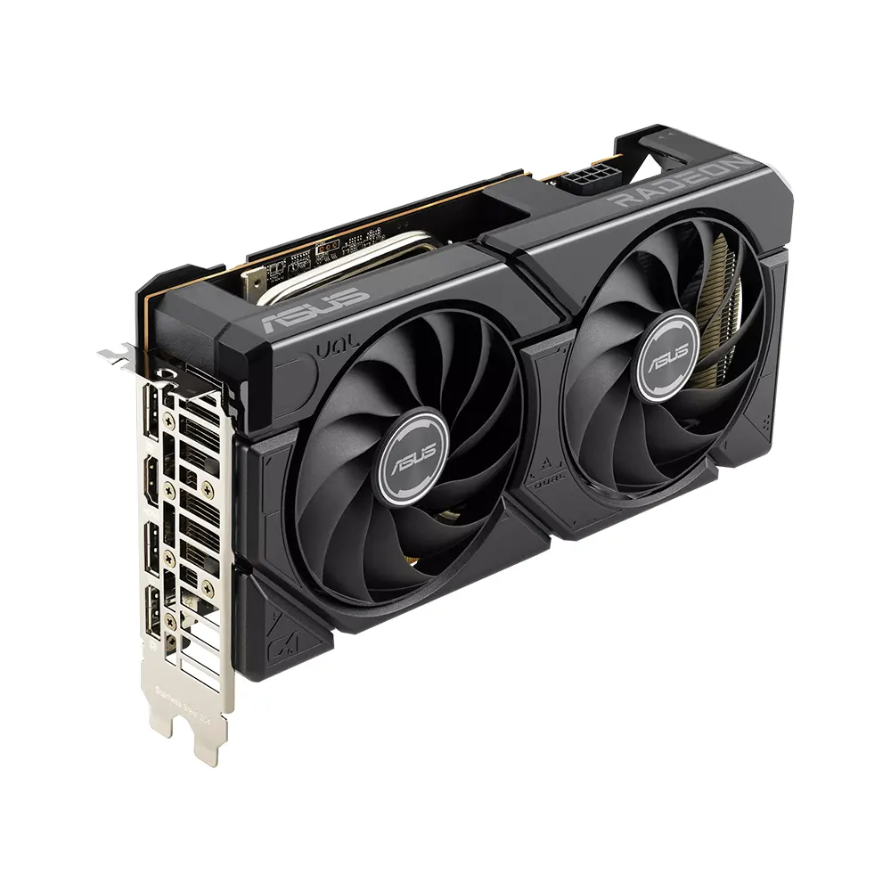 Card màn hình ASUS DUAL Radeon RX 7600-O8G-EVO 8GB GDDR6 (128-bit, PCIe 4.0, Dual Fan) 3