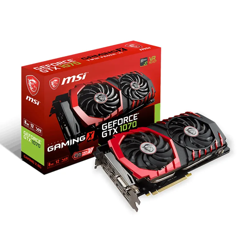 VGA MSI GeForce GTX 1070 GAMING X 8G GDDR5 256-bit (Rồng Đỏ) 5