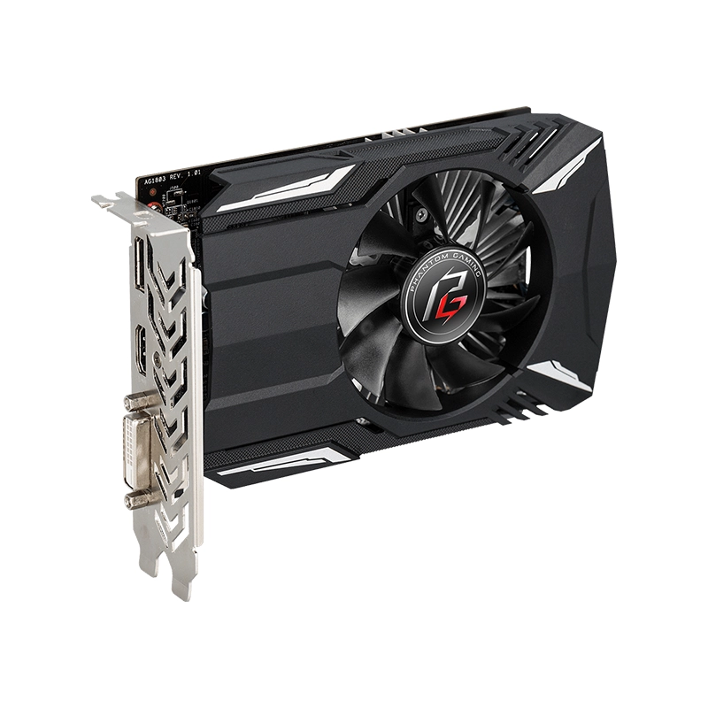 Card màn hình ASRock Radeon RX 550 4GB Phantom Gaming 4