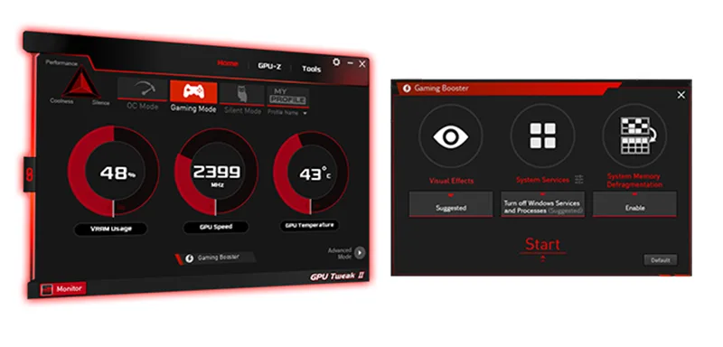 Cổng kết nối của sản phẩm VGA Asus DUAL RTX 2060