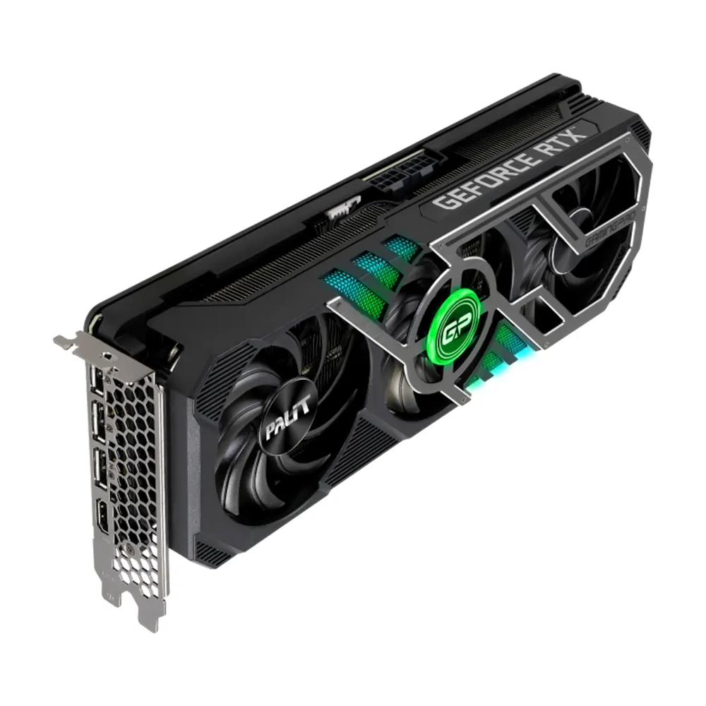 Card màn hình Palit GeForce RTX 3070 Ti GamingPro 8GB GDDR6X (256-bit, PCIe 4.0, Triple Fan) 3