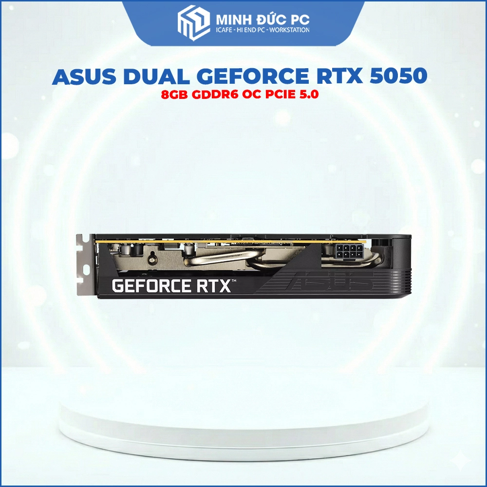 VGA ASUS Dual GeForce RTX 5050 8GB GDDR6 OC 128-bit PCIe 5.0 Dual Fan 9