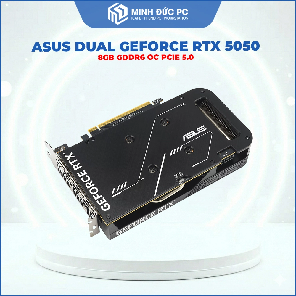 VGA ASUS Dual GeForce RTX 5050 8GB GDDR6 OC 128-bit PCIe 5.0 Dual Fan 6
