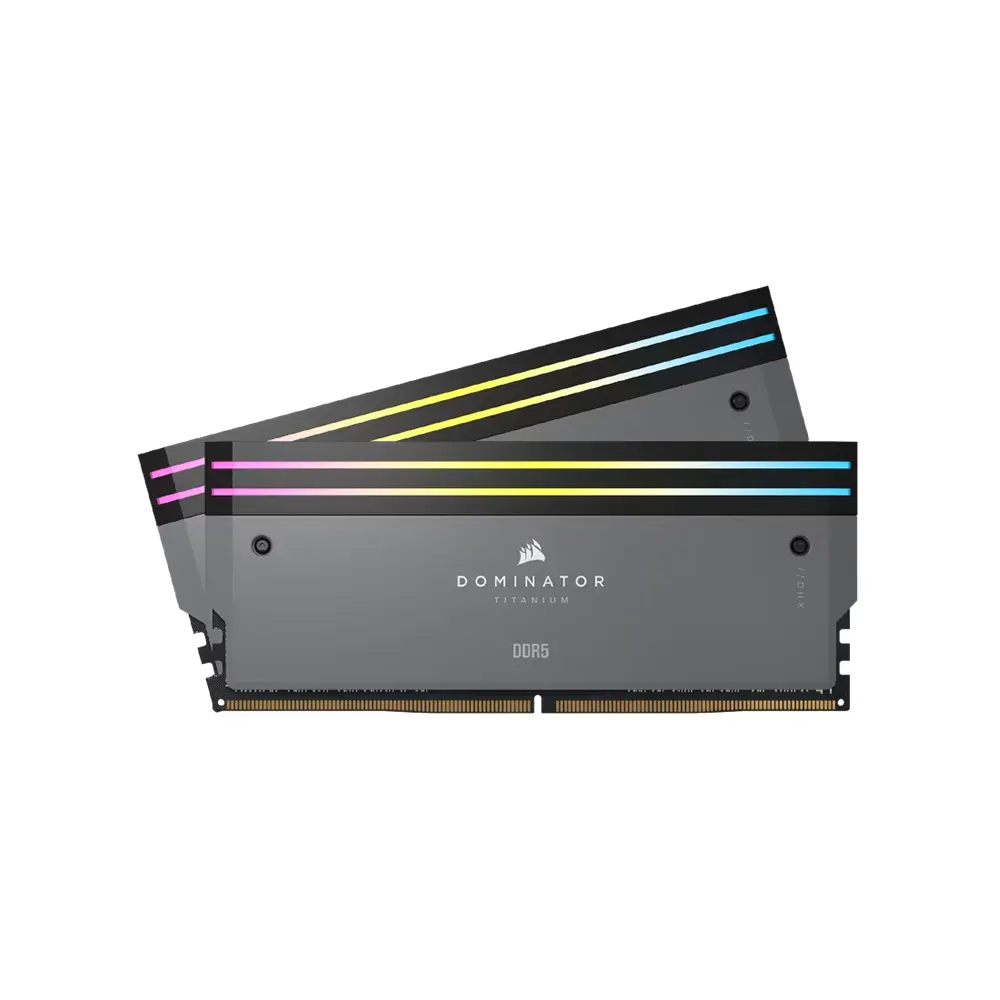 RAM Corsair Dominator Titanium Black 32GB (2x16GB) DDR5 6000MHz RGB (CL30, XMP 3.0) 2