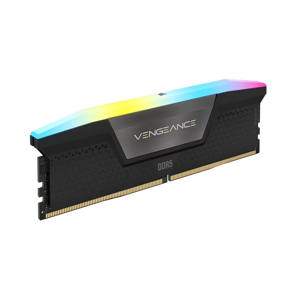 RAM Corsair Vengeance RGB 32GB (2x16GB) DDR5 5600MT/s RGB (CL40, XMP 3.0, 1.25V) 3