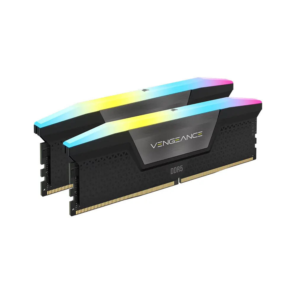 RAM Corsair Vengeance RGB 32GB (2x16GB) DDR5 5600MT/s RGB (CL40, XMP 3.0, 1.25V) 2