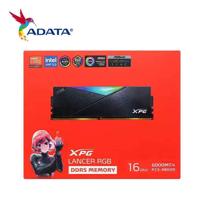 Ram ADATA XPG LANCER RGB 32GB 6000MHz (KIT 2 x 16GB) DDR5 RGB 8