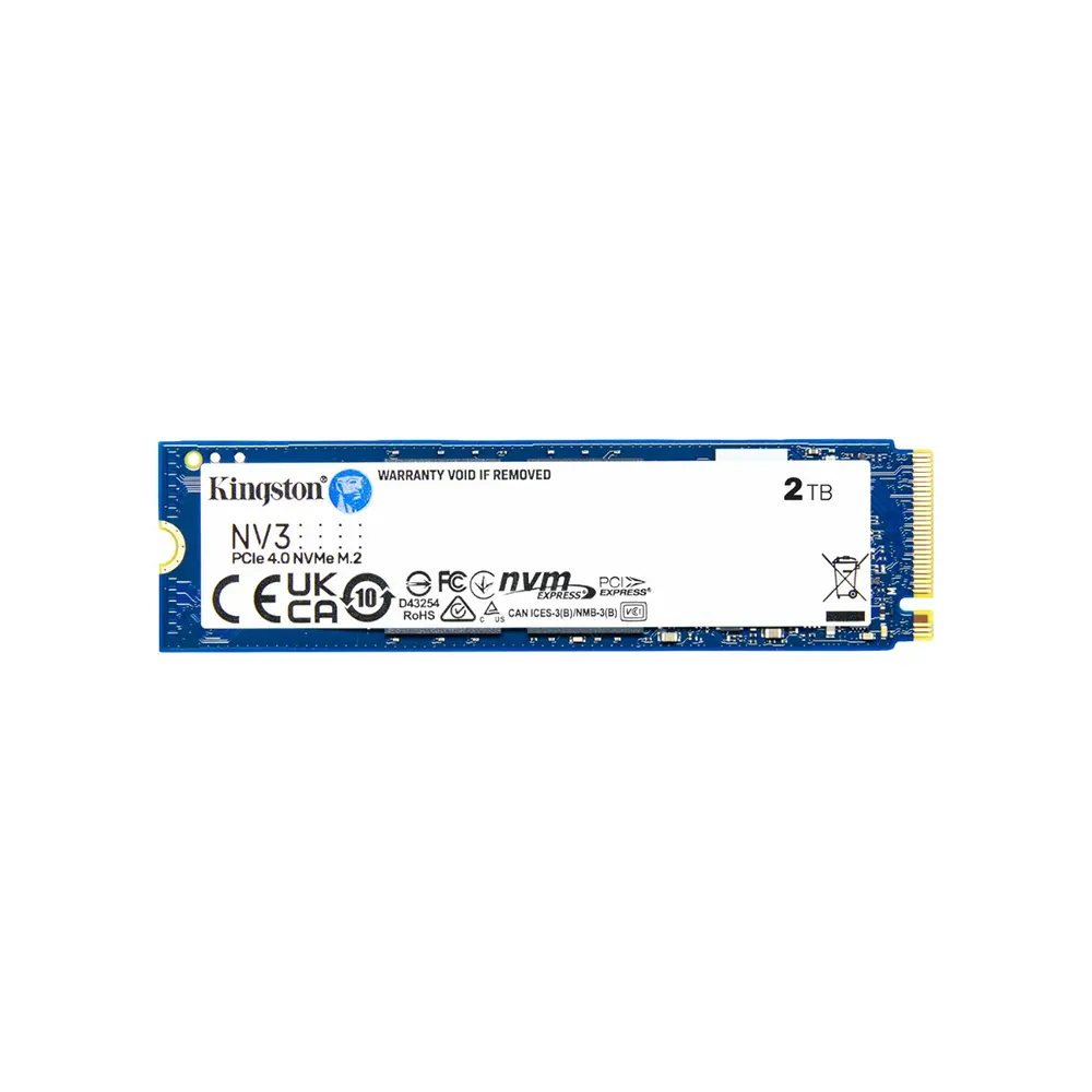 Ổ cứng SSD Kingston NV3 2TB PCIe 4.0 x4 M.2 NVMe (Đọc 6000 MB/s, ghi 5000 MB/s) 2