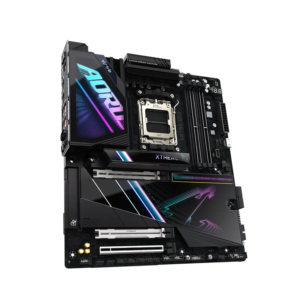 Mainboard GIGABYTE X870E AORUS XTREME AI TOP (AMD AM5, ATX, DDR5, PCIe 5.0, Wi-Fi 7, Dual 10GbE LAN, AI TOP) 2