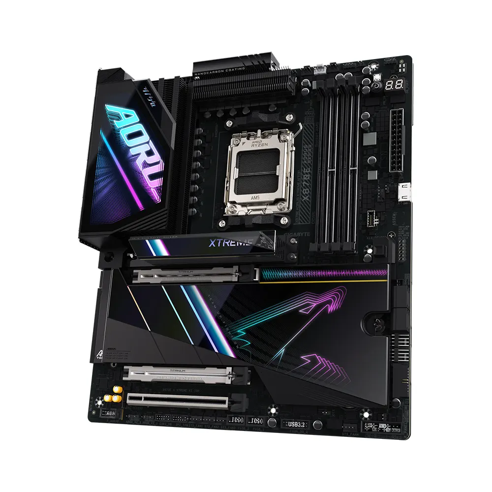 Mainboard GIGABYTE X870E AORUS XTREME AI TOP (AMD AM5, ATX, DDR5, PCIe 5.0, Wi-Fi 7, Dual 10GbE LAN, AI TOP) 3