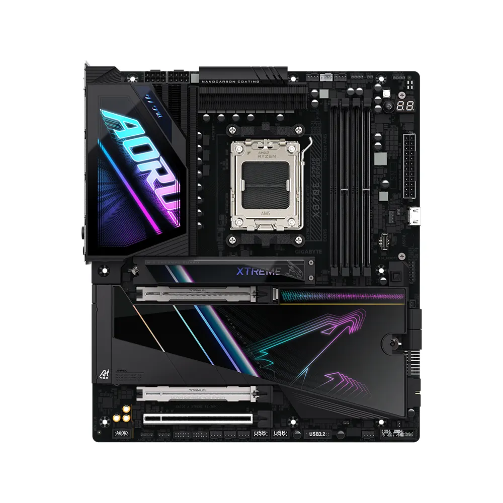 Mainboard GIGABYTE X870E AORUS XTREME AI TOP (AMD AM5, ATX, DDR5, PCIe 5.0, Wi-Fi 7, Dual 10GbE LAN, AI TOP) 4
