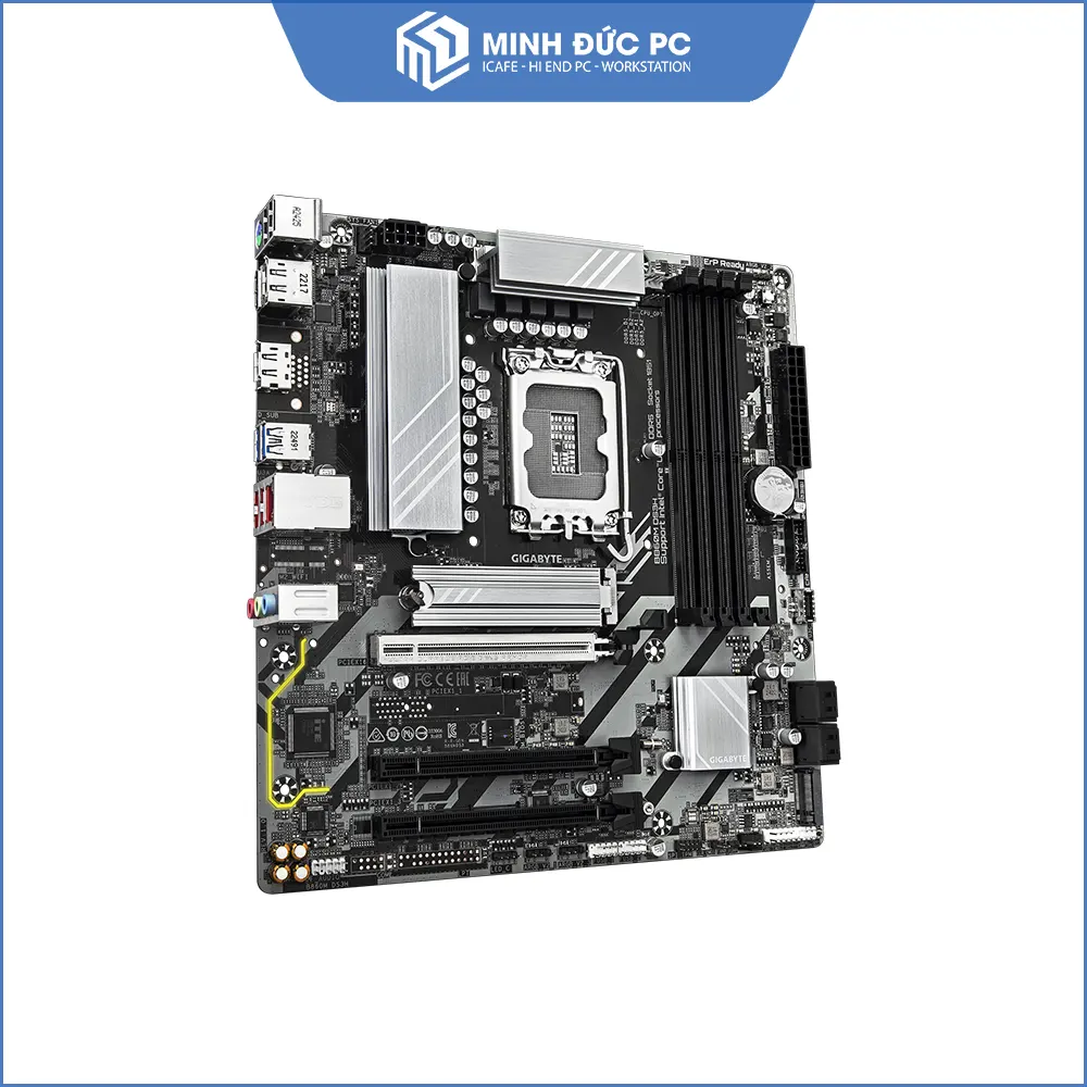 Mainboard Gigabyte B860M DS3H DDR5 (LGA1851, Micro-ATX, PCIe 5.0, 2x M.2, 2.5GbE LAN) 3