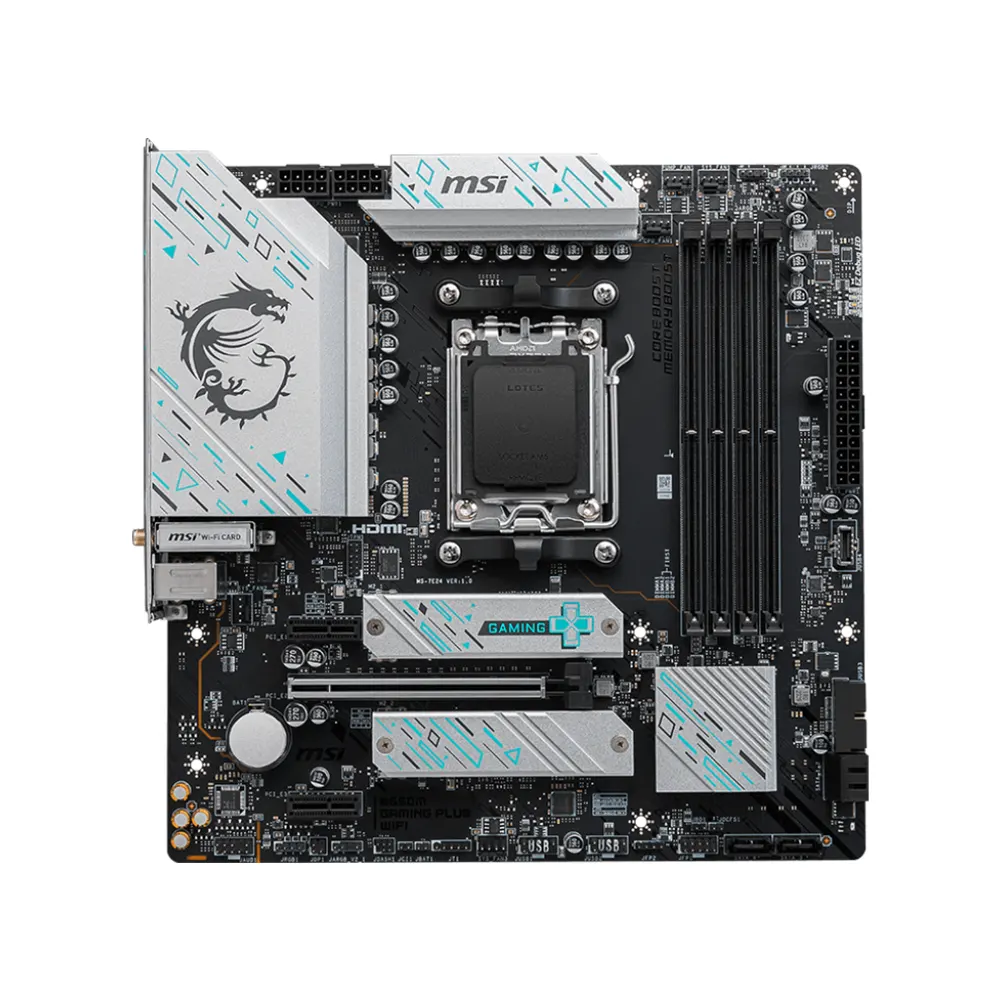 Mainboard MSI B650M GAMING PLUS WIFI - AM5, AMD B650, DDR5, Wi-Fi 6E, Bluetooth 5.3 2