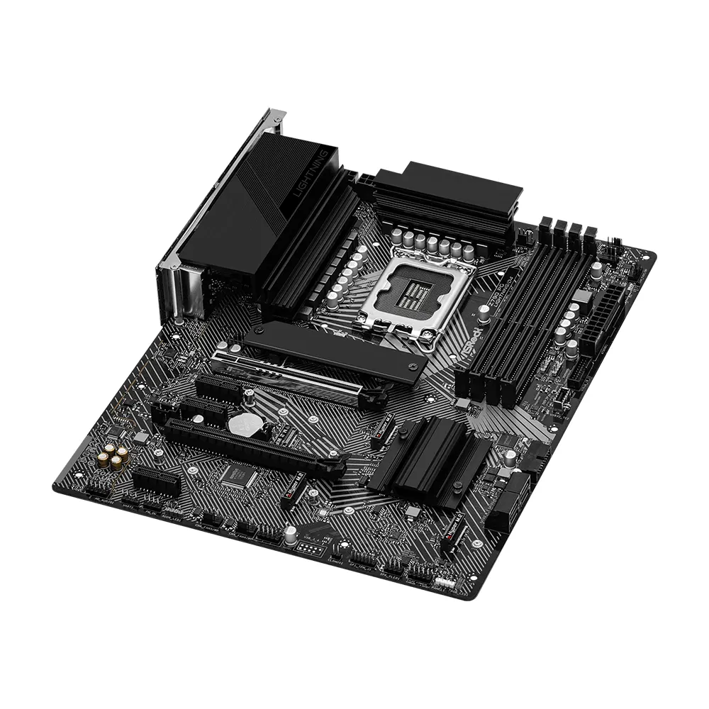 Mainboard ASRock Z790 PG Lightning/D4 - Intel Z790 - LGA 1700 - ATX - DDR4 - PCIe 5.0 4