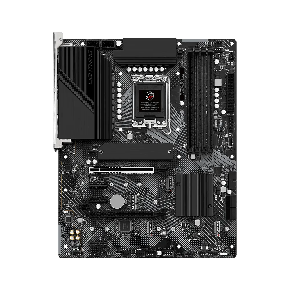 Mainboard ASRock Z790 PG Lightning/D4 - Intel Z790 - LGA 1700 - ATX - DDR4 - PCIe 5.0 2