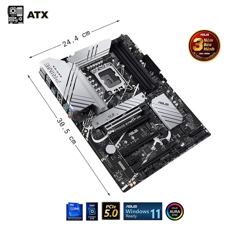 Mainboard Asus PRIME Z790-P D4-CSM | ATX, 4 khe DDR4 3