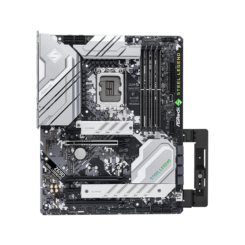 Mainboard ASRock Z690 Steel Legend DDR5 - Intel Z690 - LGA 1700 - ATX - PCIe 5.0 - 2.5G LAN 2